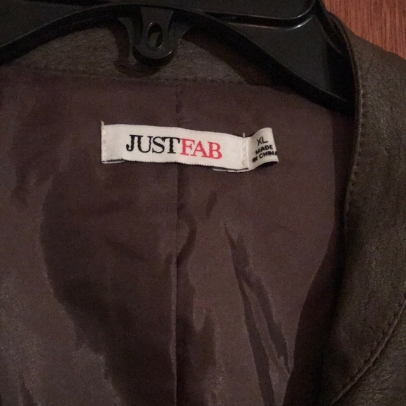 Brown Leather Jacket - Picture 3 of 4